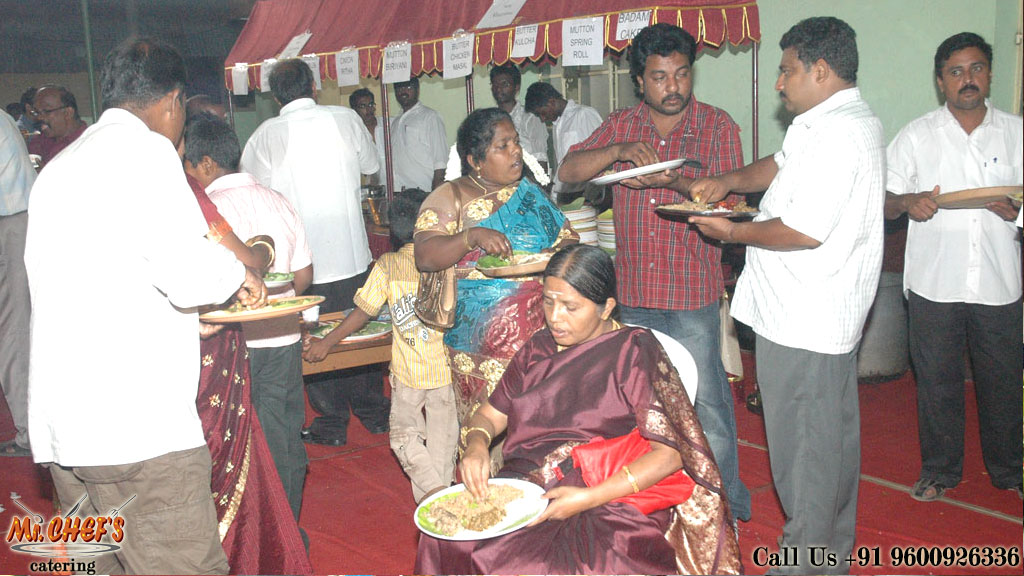 wedding catering services in coimbatore koundampalayam